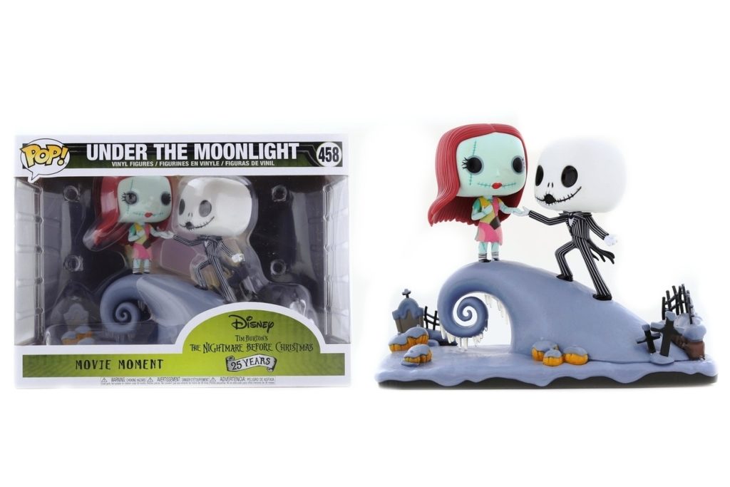 Figurines Statues The Nightmare Before Christmas Jack Sally Under The Moonlight Pop Funko 458 So